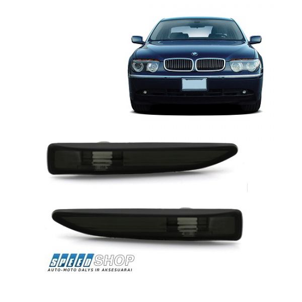 BMW 7 (E65-E66) tamsinti posūkiai